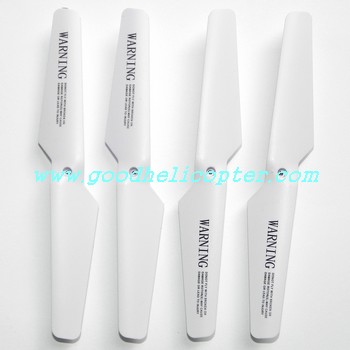 SYMA-X5-X5A-X5C Quad Copter parts blades (forward + reverse) [White]